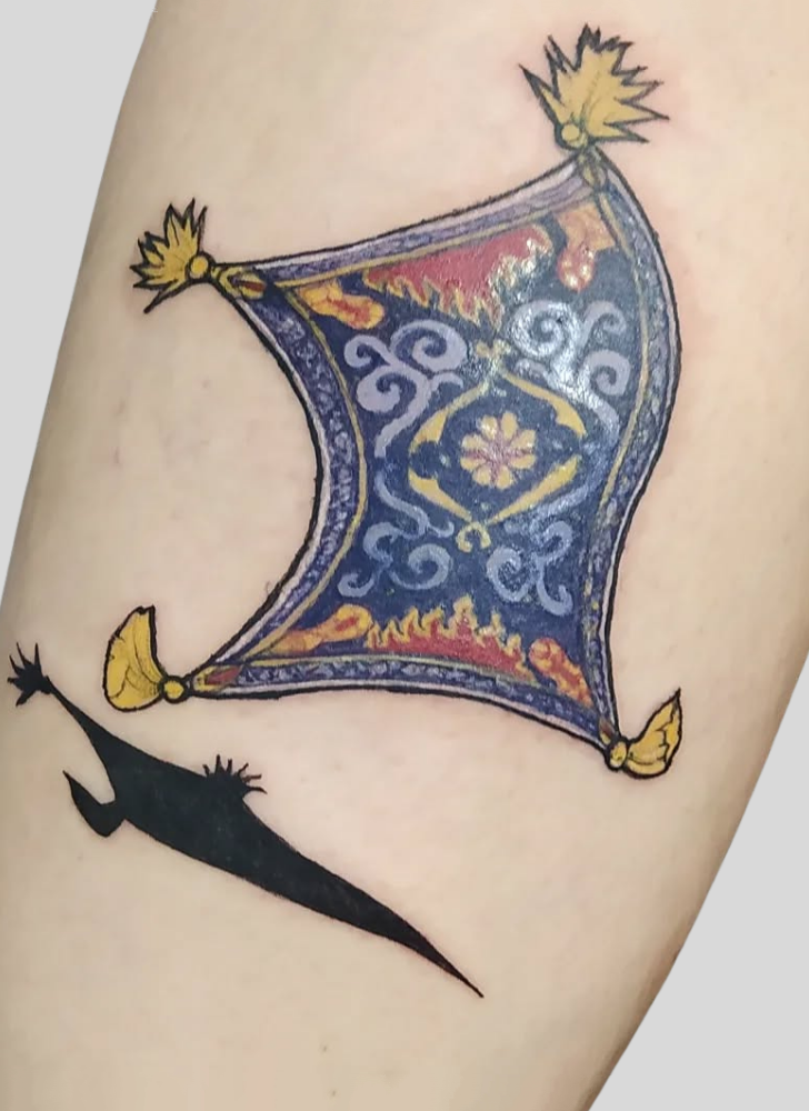 Aladdin Tattoo Figure