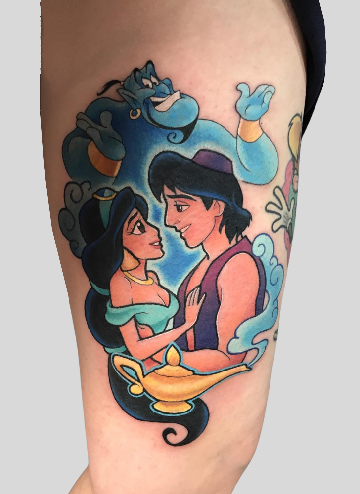 Aladdin Tattoo Portrait