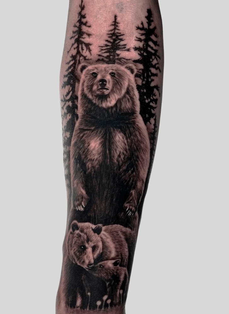 Bear Tattoo Photos