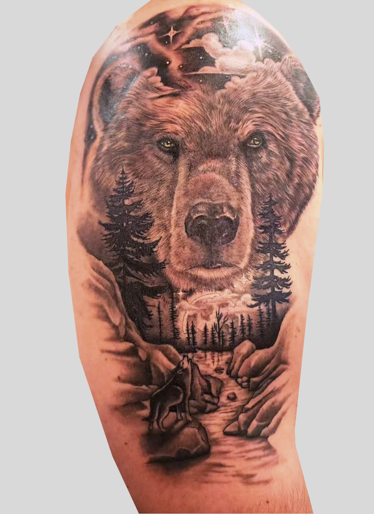 Bear Tattoo Snapshot