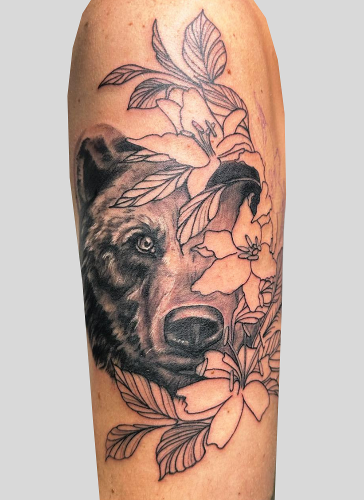 Bear Tattoo Ink