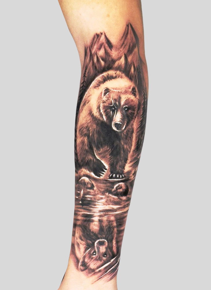 Bear Tattoo Picture