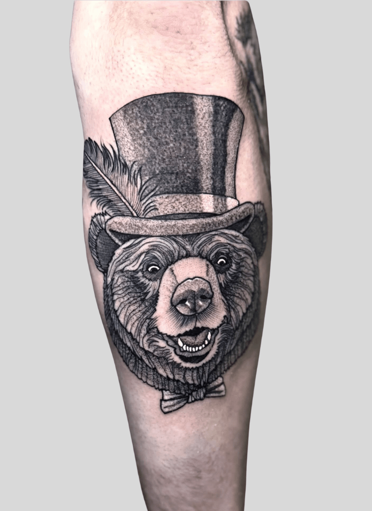 Bear Tattoo Photo