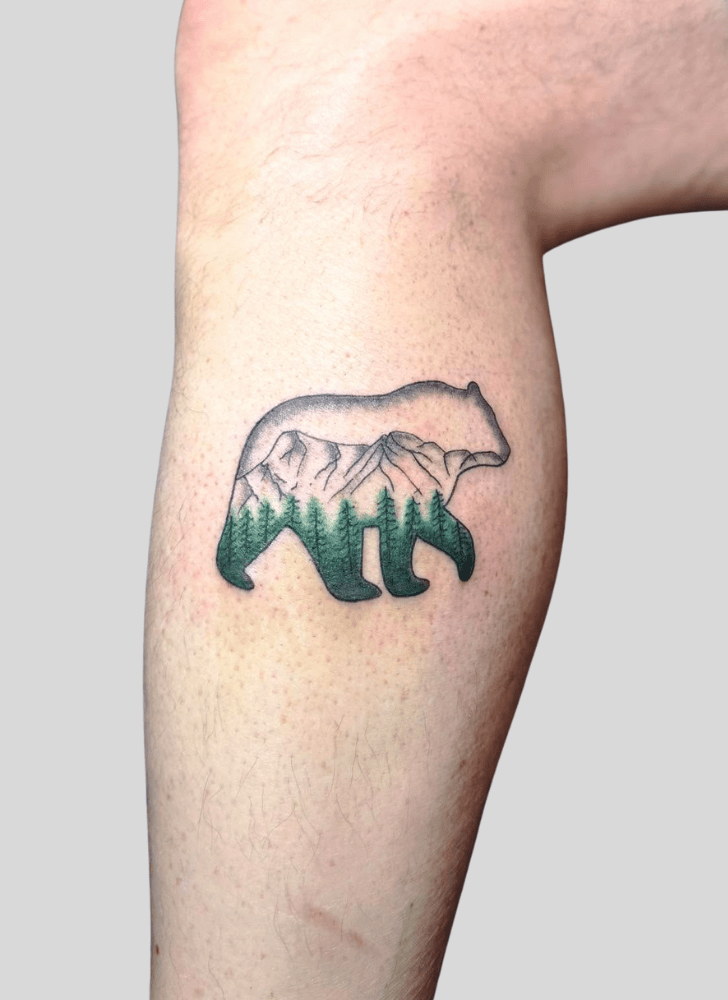 Bear Tattoo Photograph