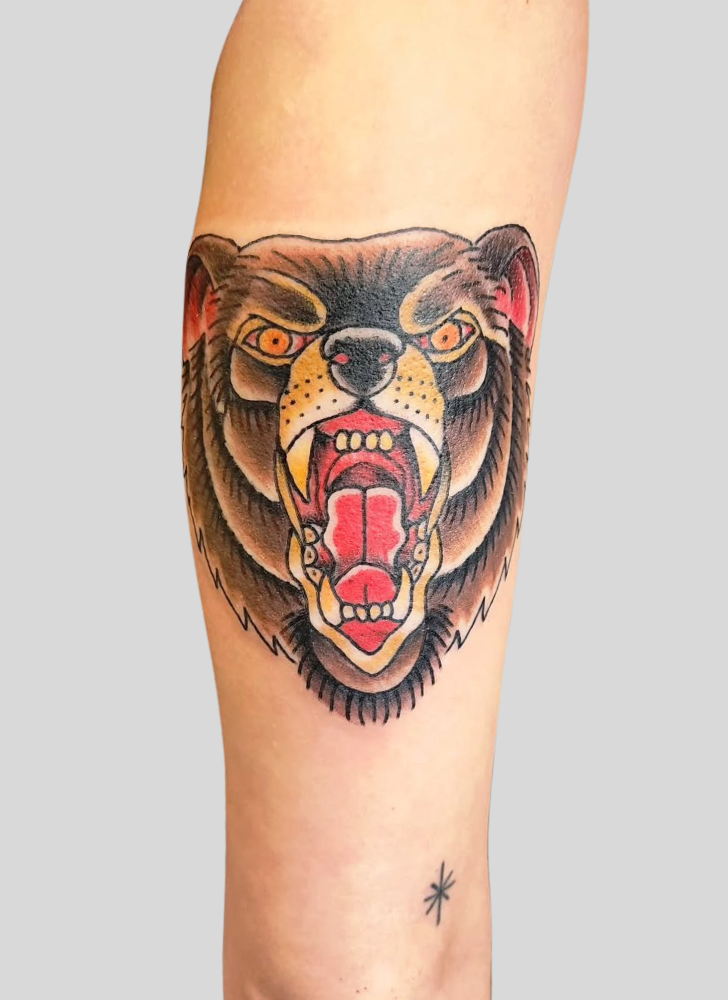 Bear Tattoo Photo