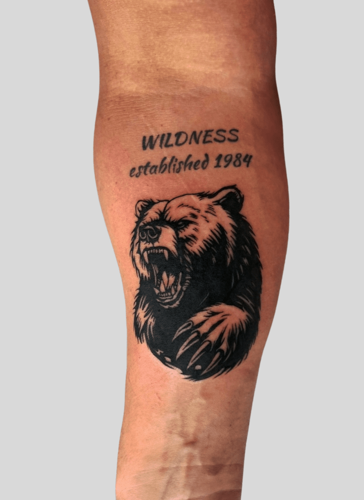 Bear Tattoo Photos