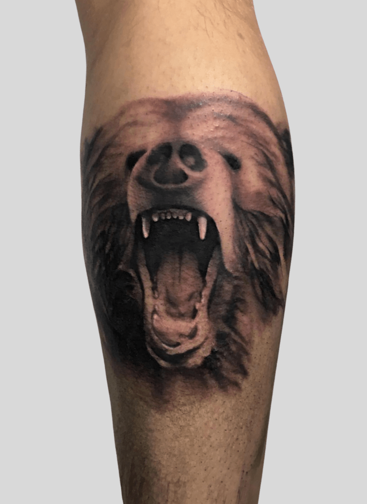 Bear Tattoo Figure