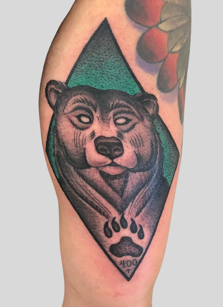 Bear Tattoo Snapshot