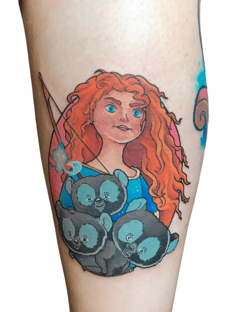 Brave Tattoo Design Image