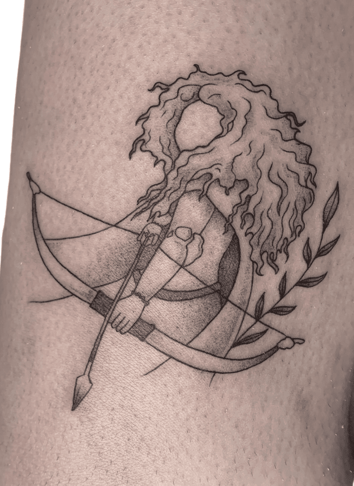Brave Tattoo Shot