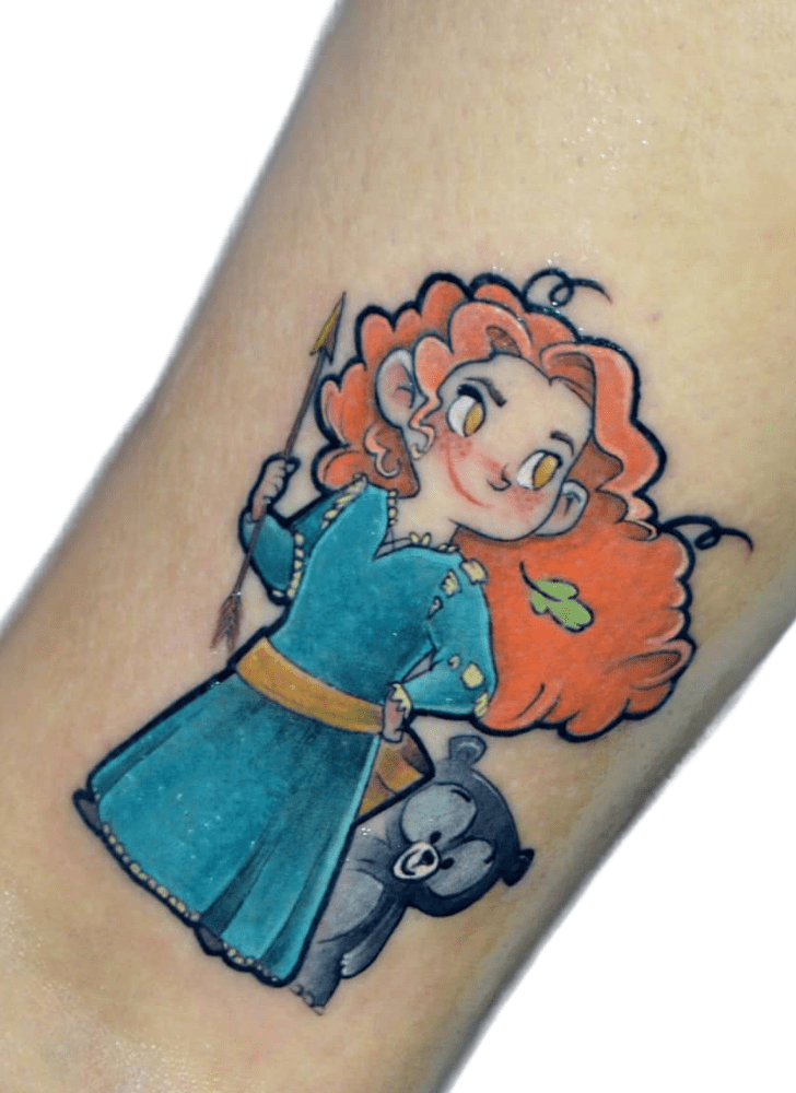 Brave Tattoo Design Image