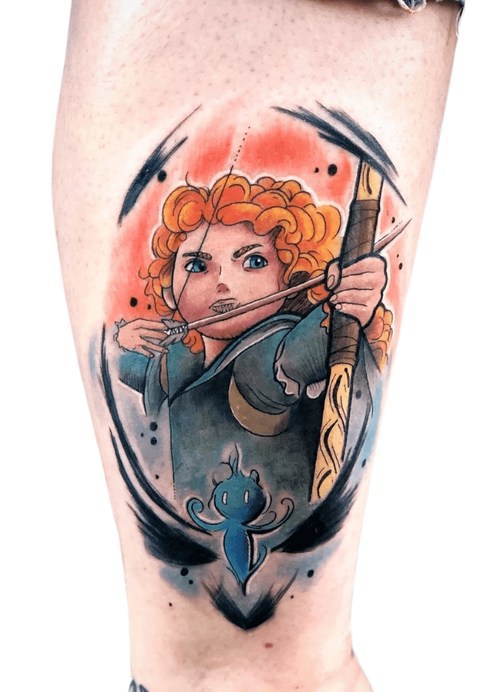 Brave Tattoo Photograph