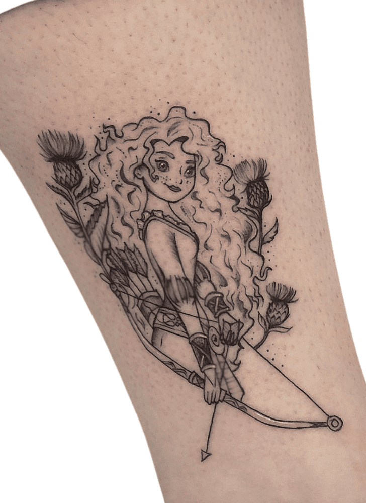 Brave Tattoo Design Image