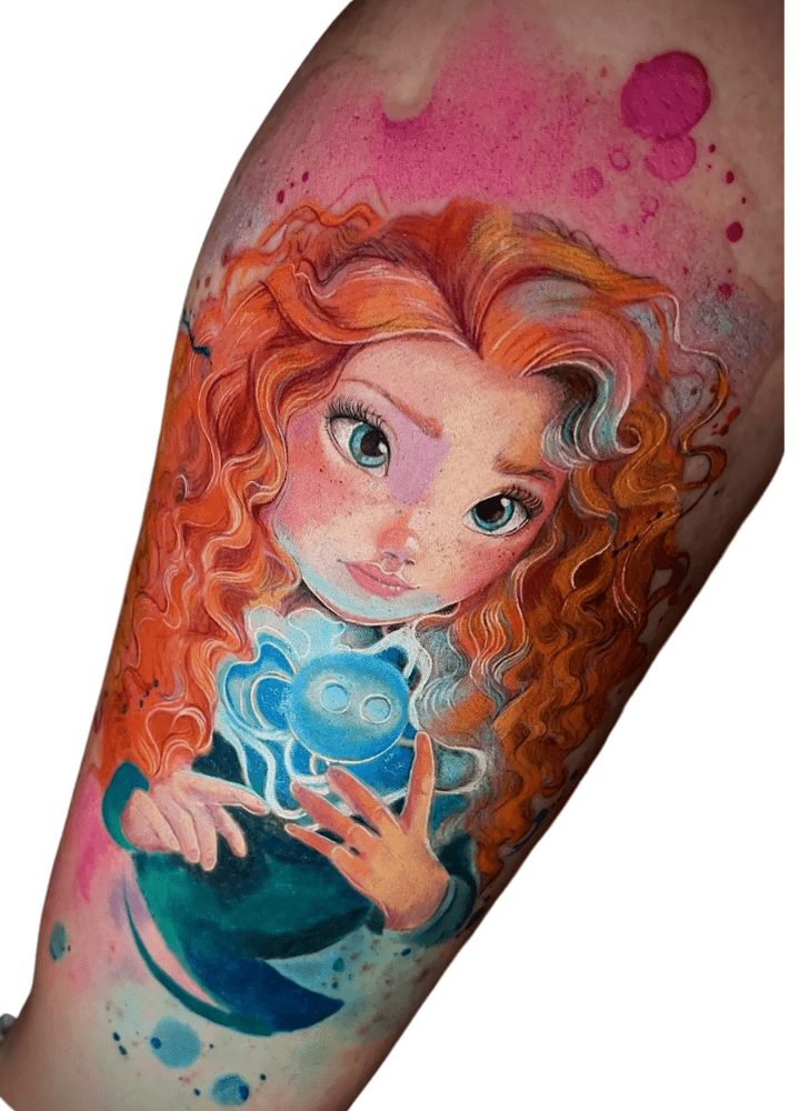 Brave Tattoo Figure