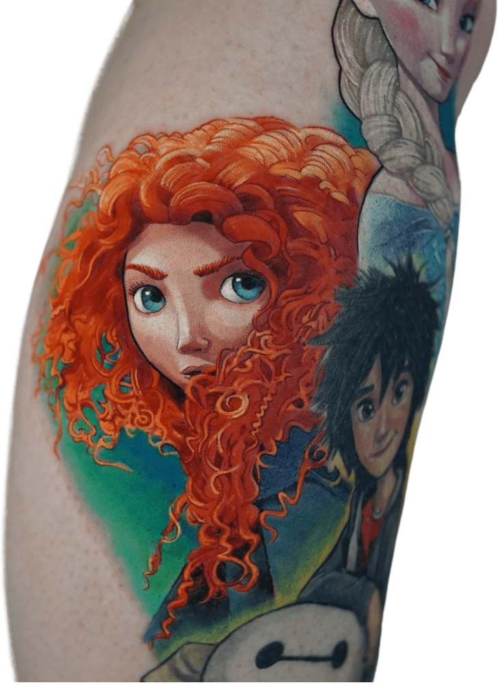 Brave Tattoo Photograph