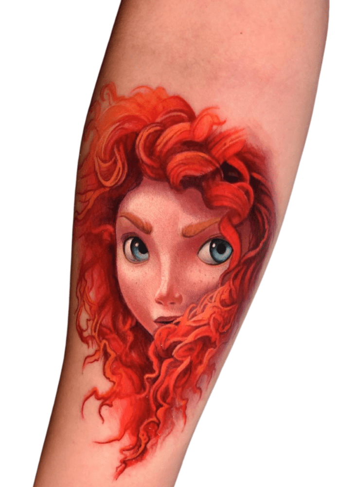 Brave Tattoo Shot
