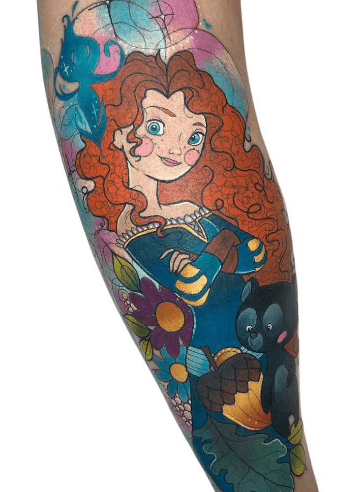 Brave Tattoo Design Image
