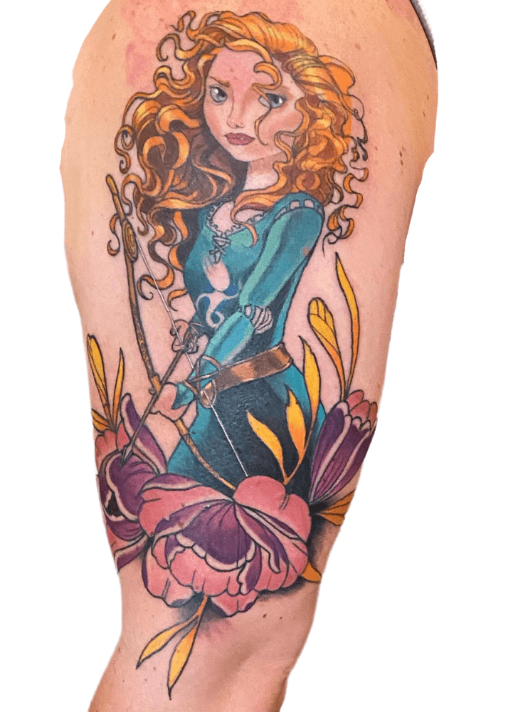 Brave Tattoo Photograph