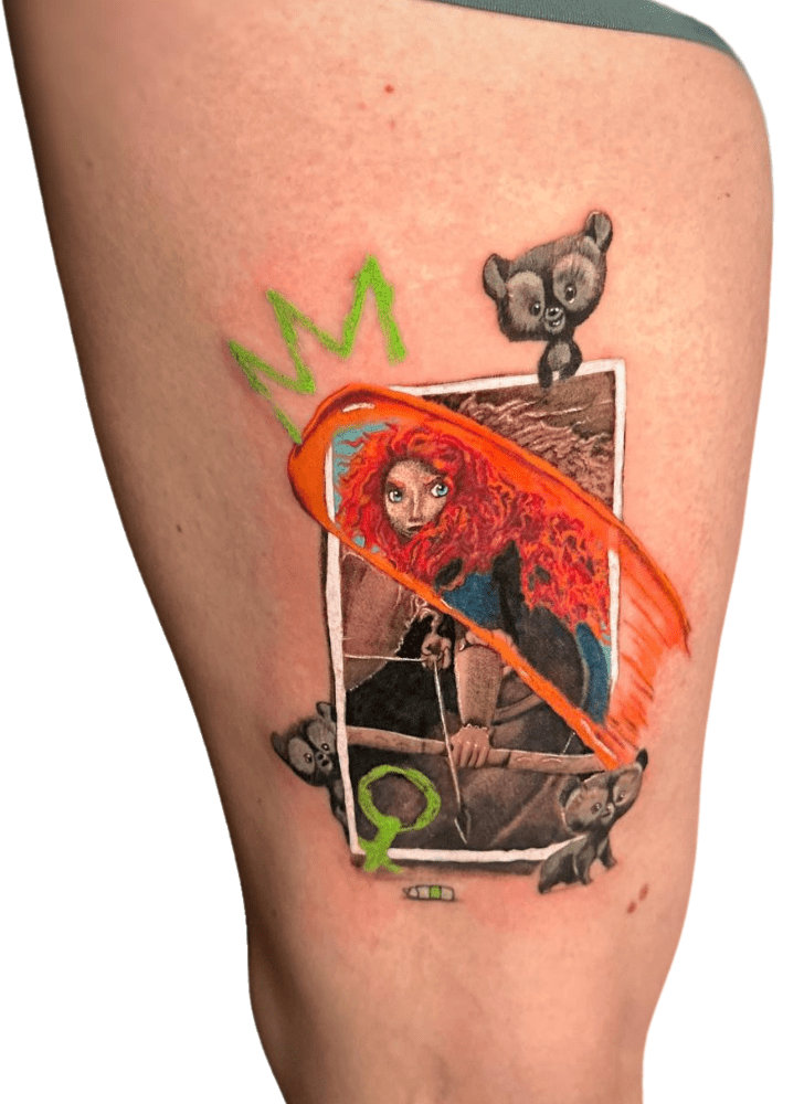 Brave Tattoo Photograph