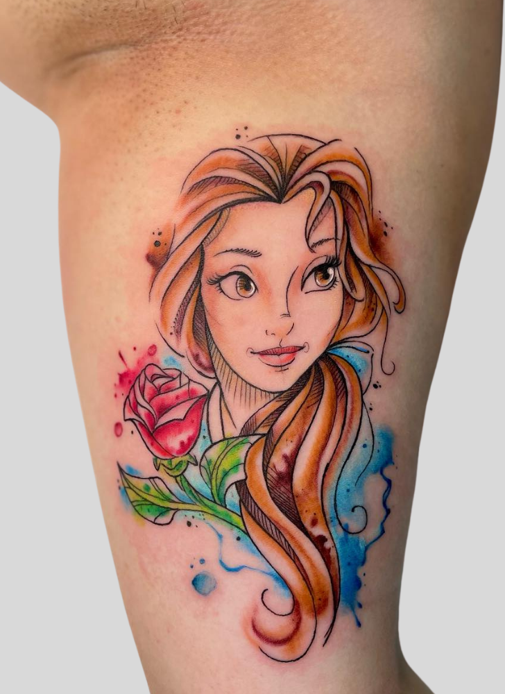 Disney Princess Tattoo Snapshot