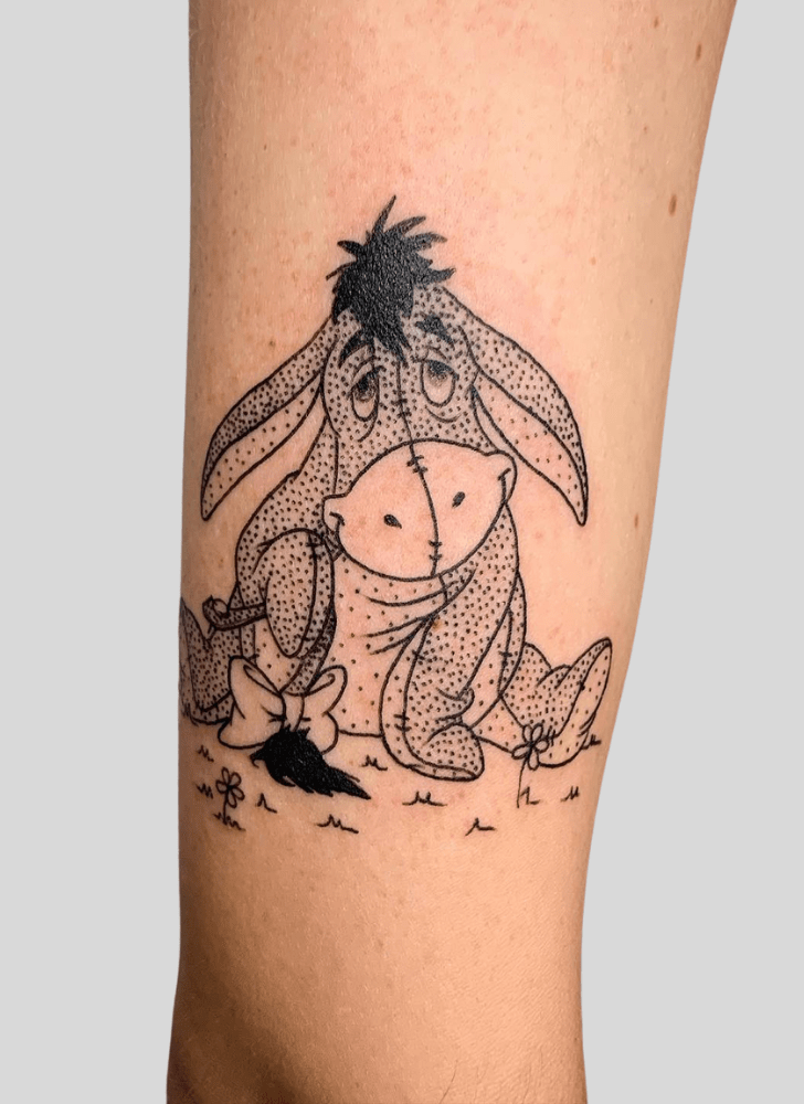 Eeyore Tattoo Portrait