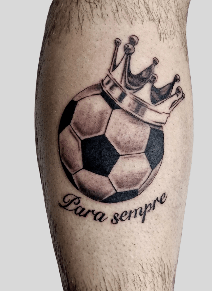 Football Tattoo Design Image