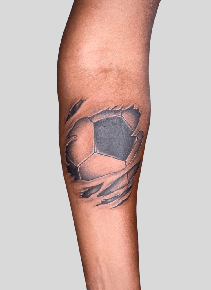 Football Tattoo Snapshot