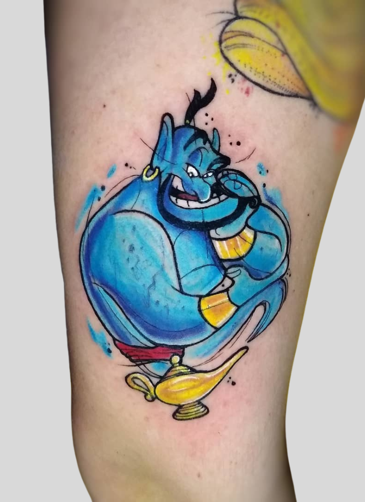Genie Tattoo Design Image