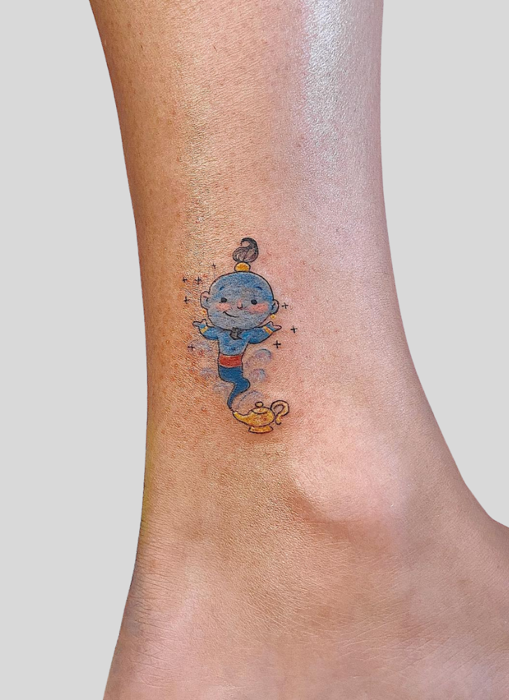 Genie Tattoo Figure