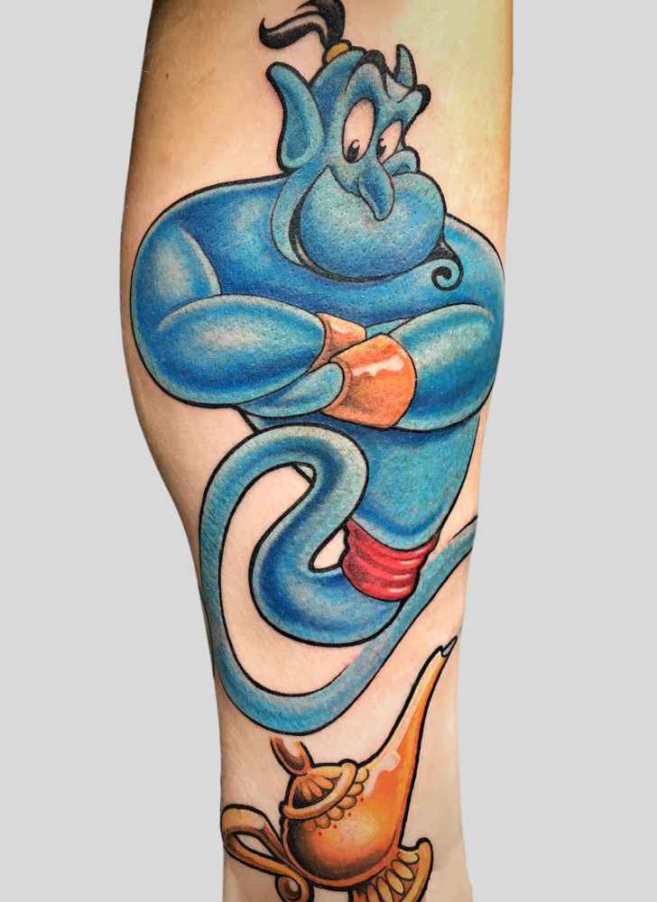 Genie Tattoo Photograph