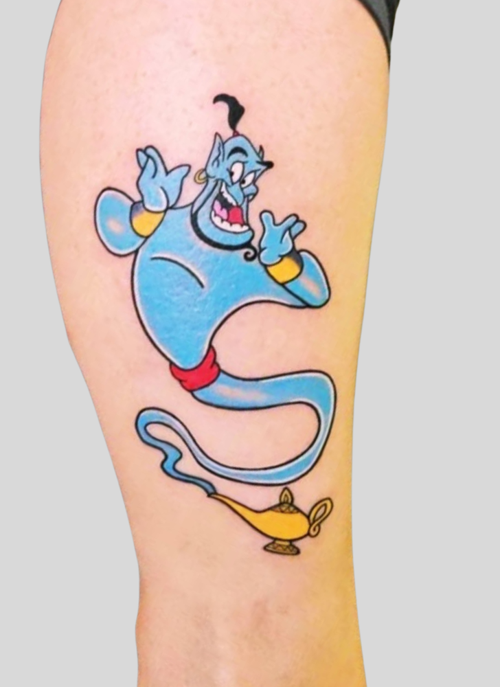 Genie Tattoo Portrait