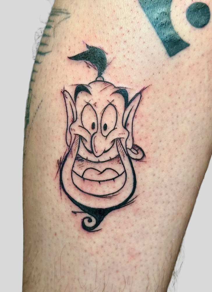 Genie Tattoo Design Image
