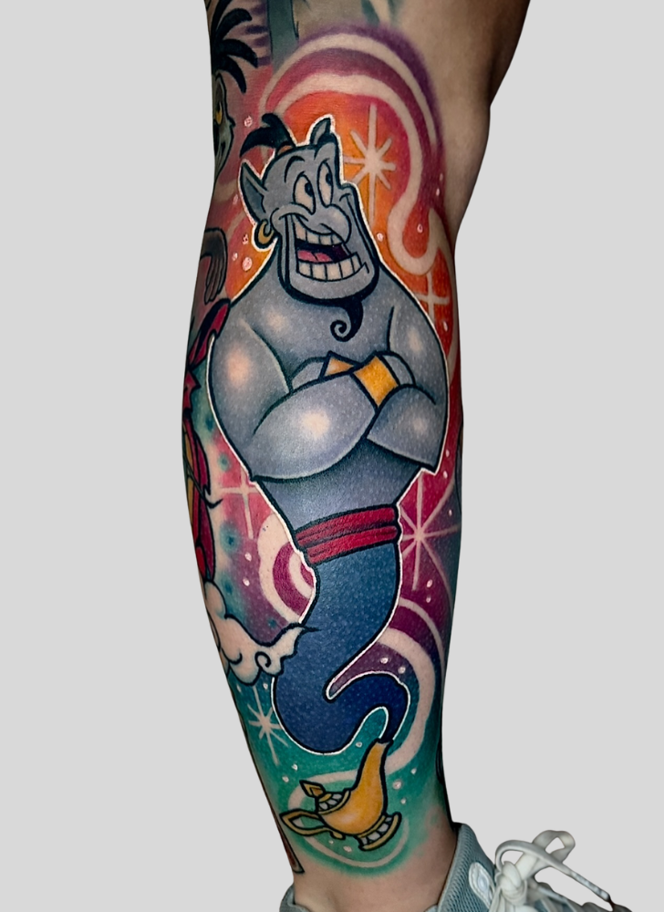 Genie Tattoo Figure
