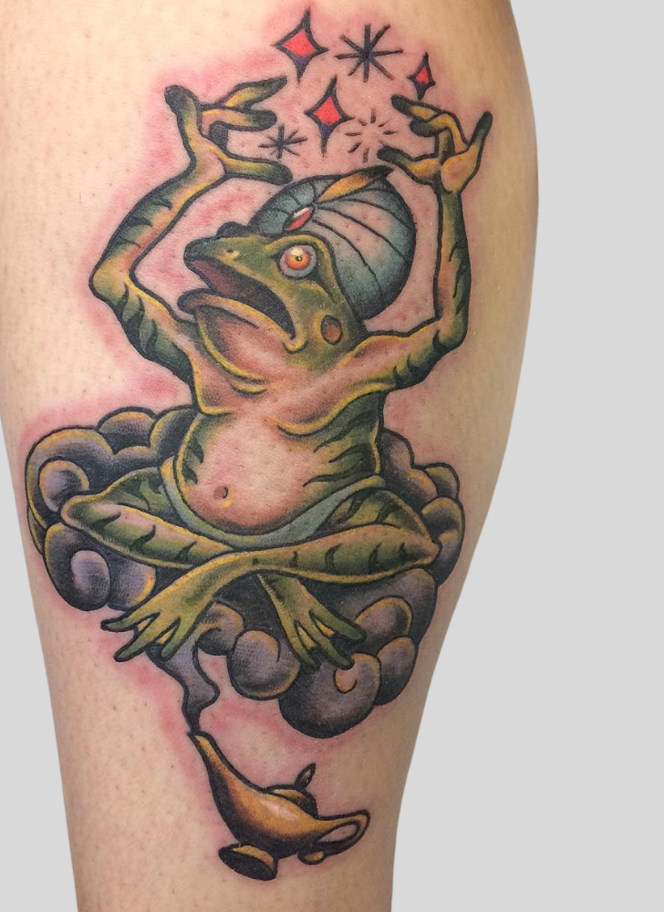 Genie Tattoo Design Image