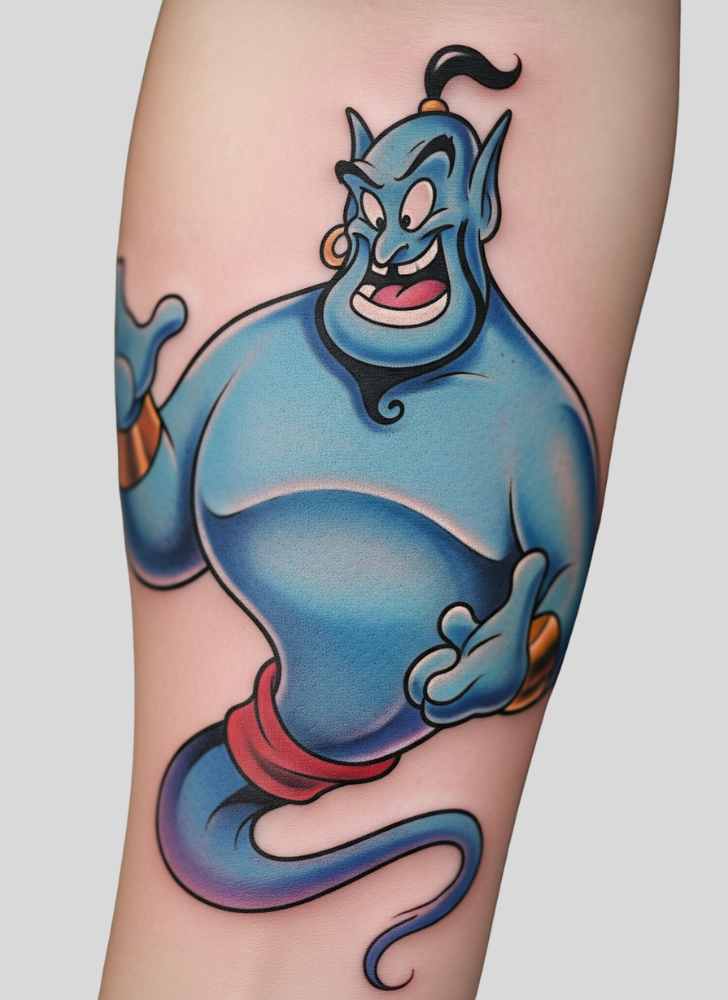Genie Tattoo Photos