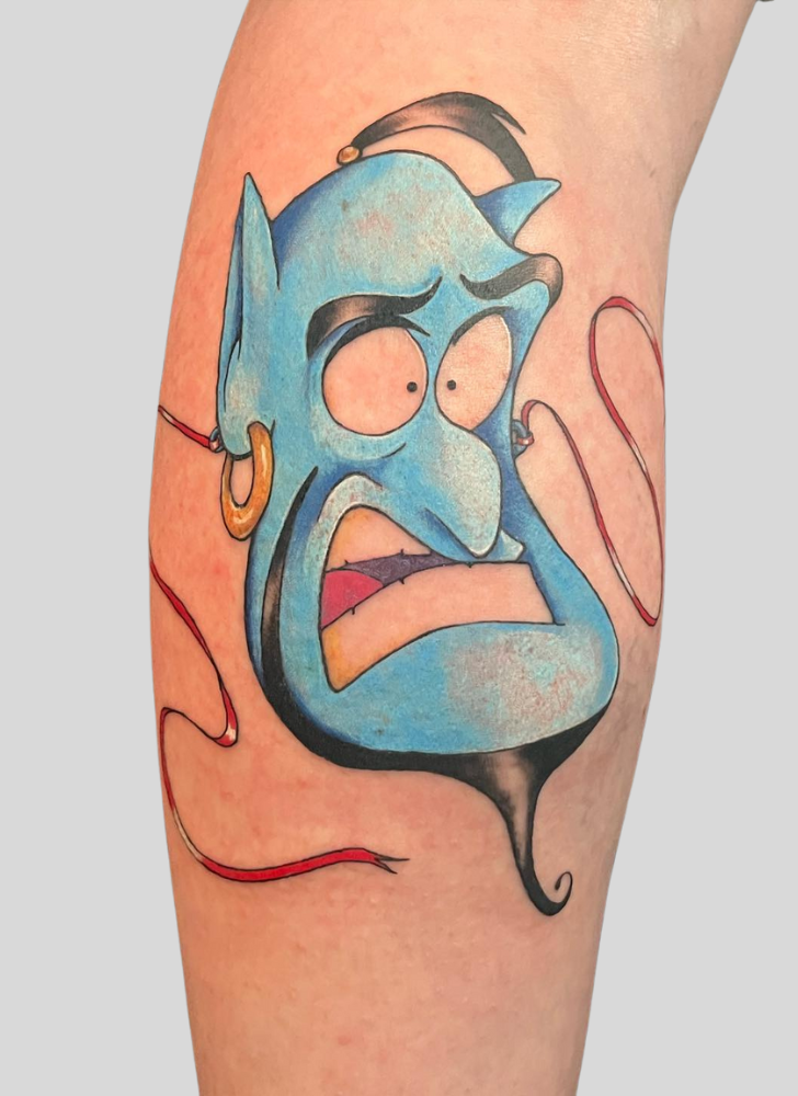 Genie Tattoo Figure