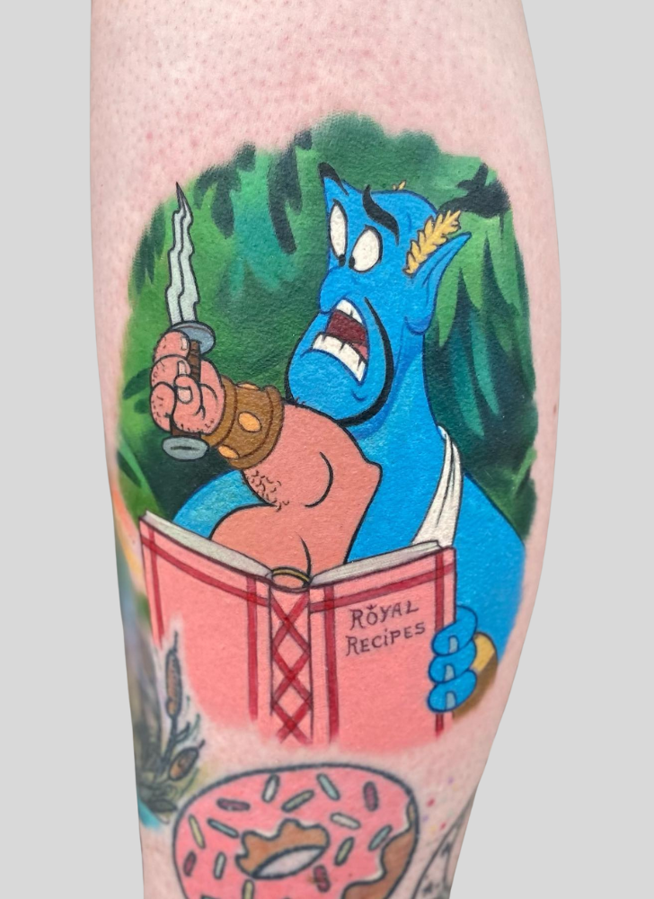 Genie Tattoo Photograph