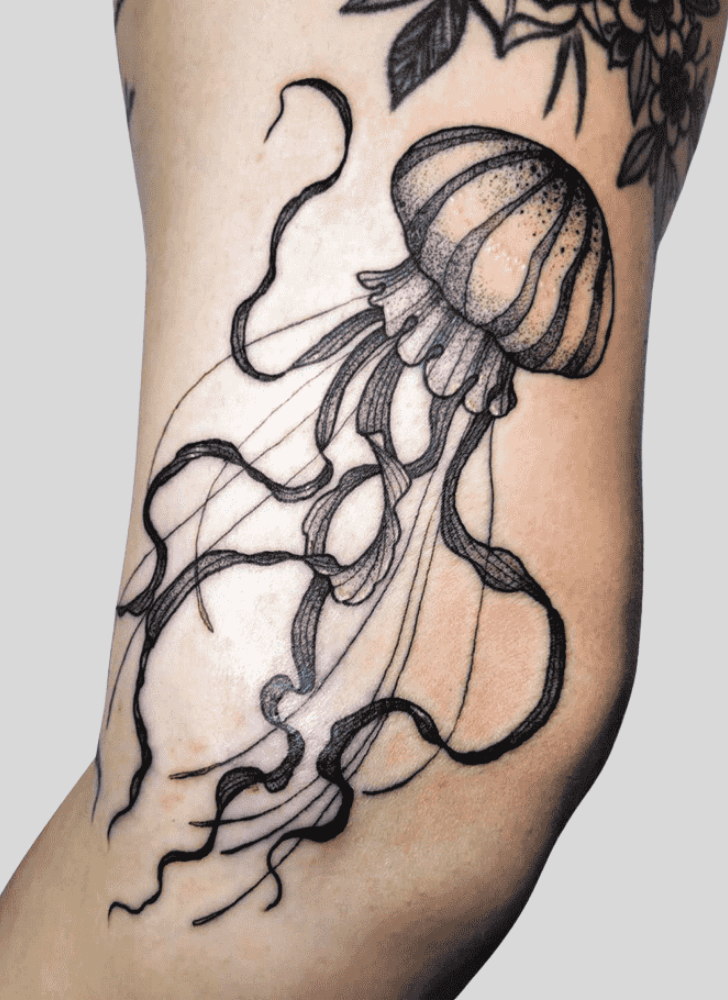 Jellyfish Tattoo Photograph