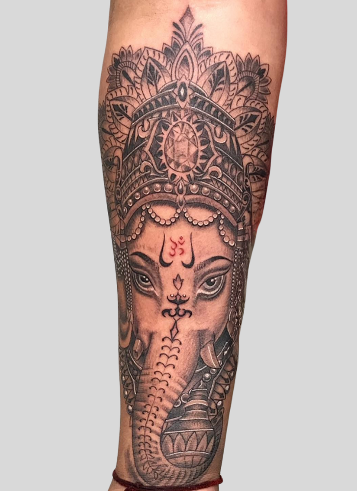 Lord Ganesha Tattoo Design Image