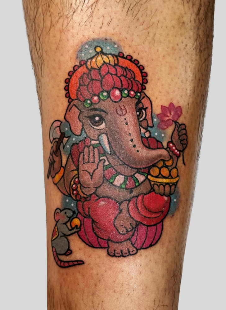 Lord Ganesha Tattoo Snapshot