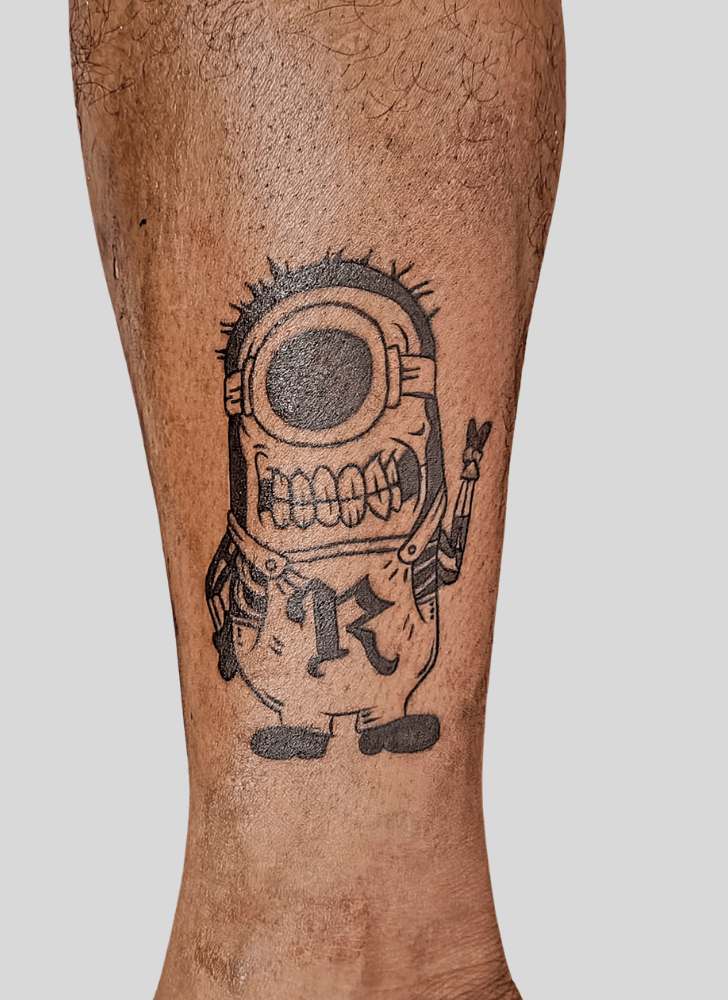 Minion Tattoo Figure