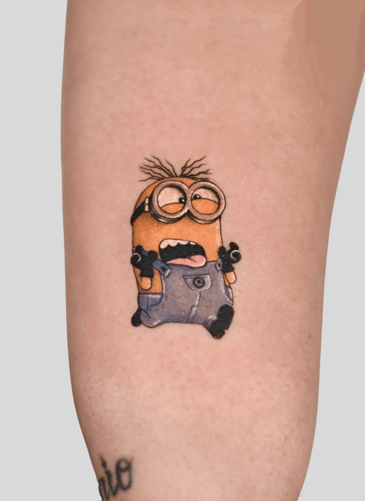 Minion Tattoo Shot