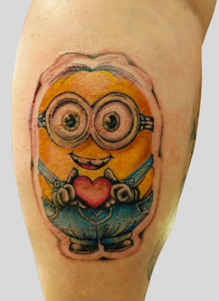 Minion Tattoo Figure