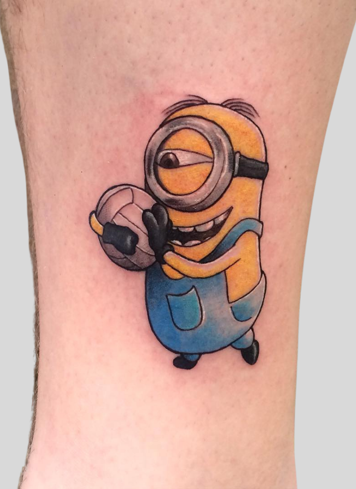 Minion Tattoo Shot