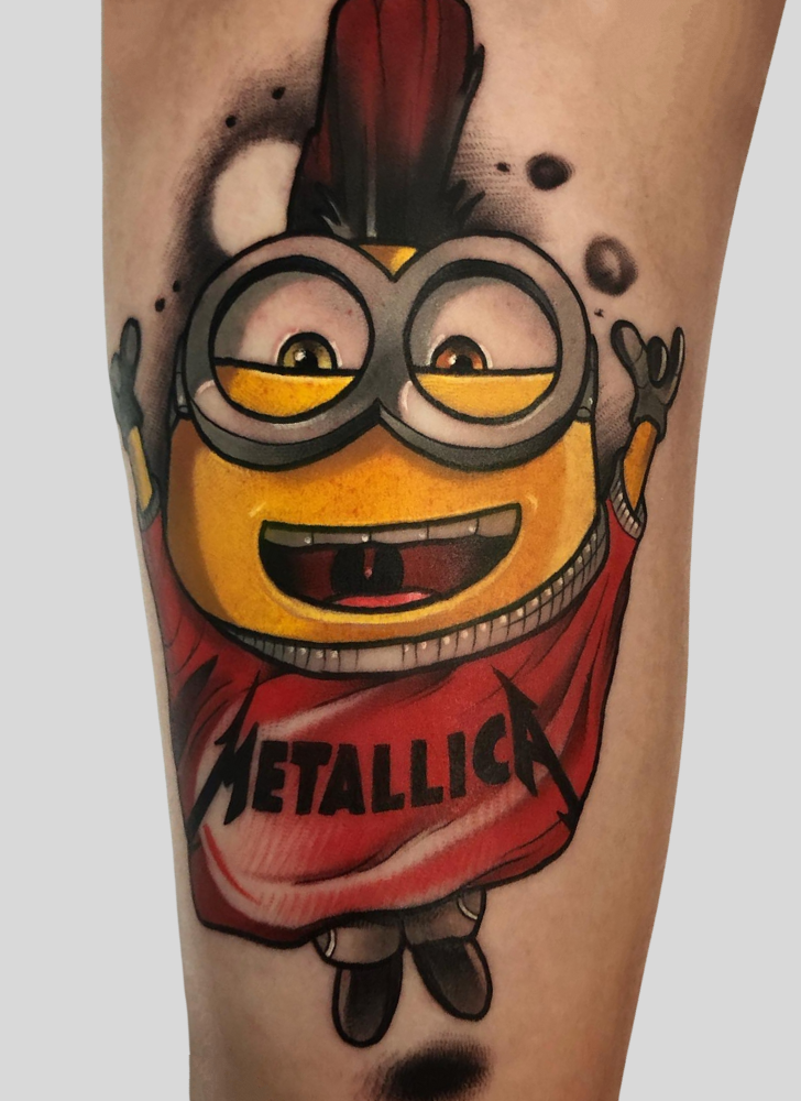 Minion Tattoo Photograph