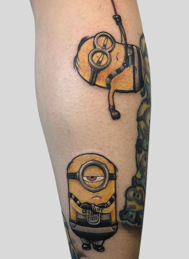 Minion Tattoo Design Image
