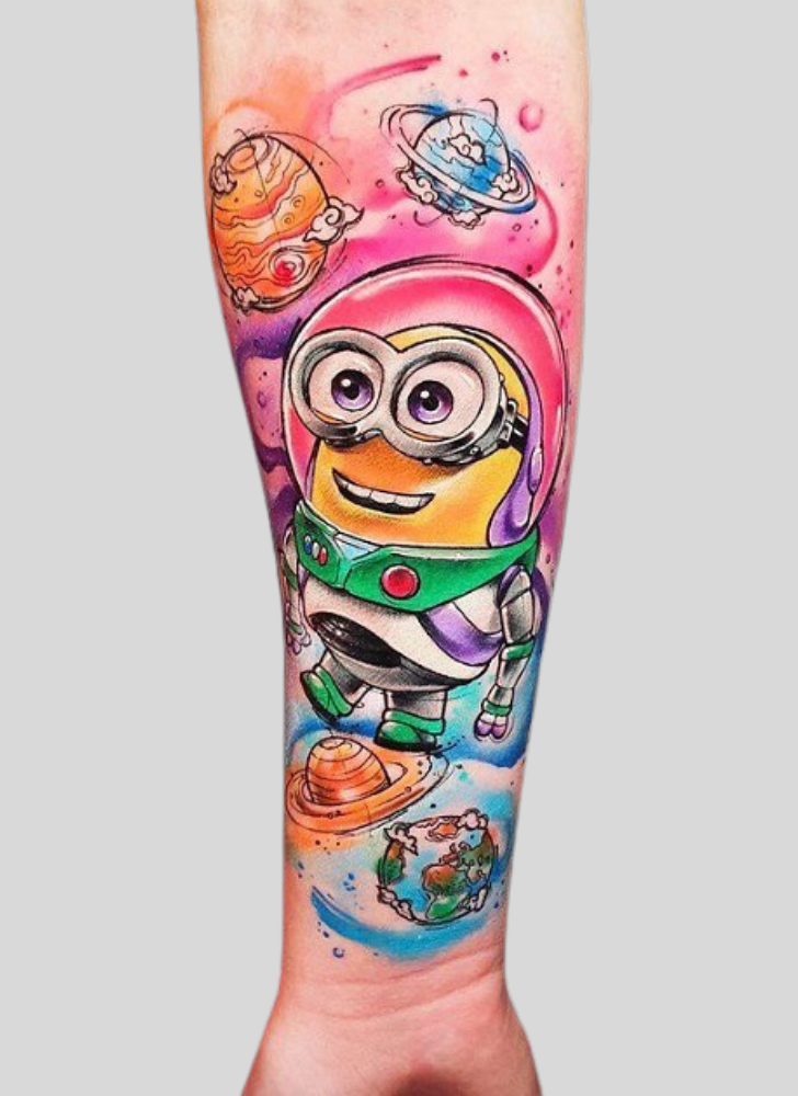 Minion Tattoo Figure