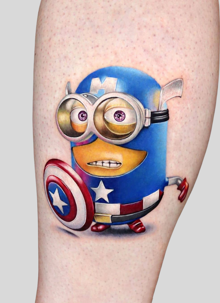 Minion Tattoo Portrait