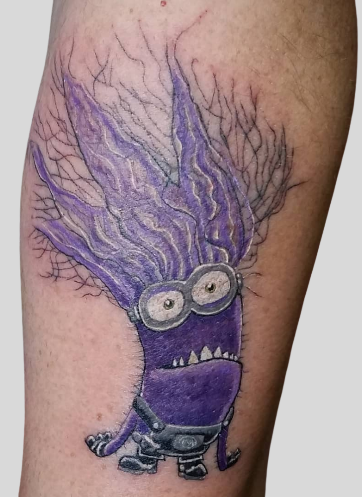 Minion Tattoo Shot