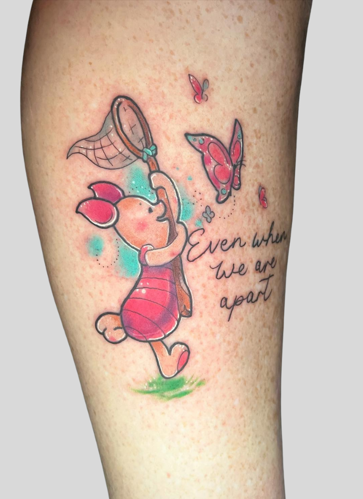 Piglet Tattoo Design Image